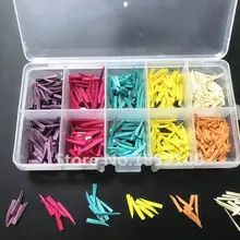 600 шт./компл. Стоматологическая Поставка межзубные композитные Контурные деревянные клинья