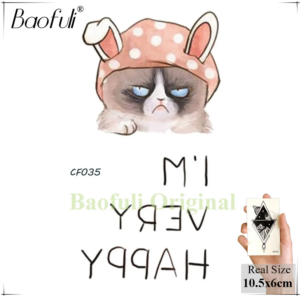 Тату Baofuli с героями мультфильмов Щенячий патруль временная татуировка