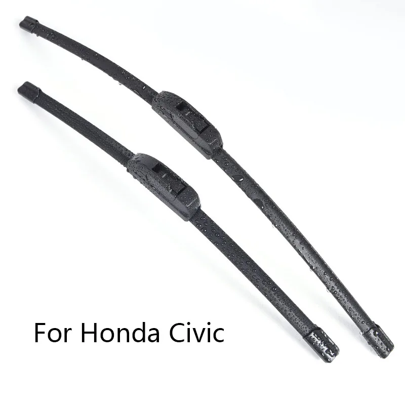 Щетки стеклоочистителя лобового стекла для Honda Civic форма 2001 2002 2003 2004 2005 2006 2007 до Резина стеклоочистителя лобового стекла автомобиля