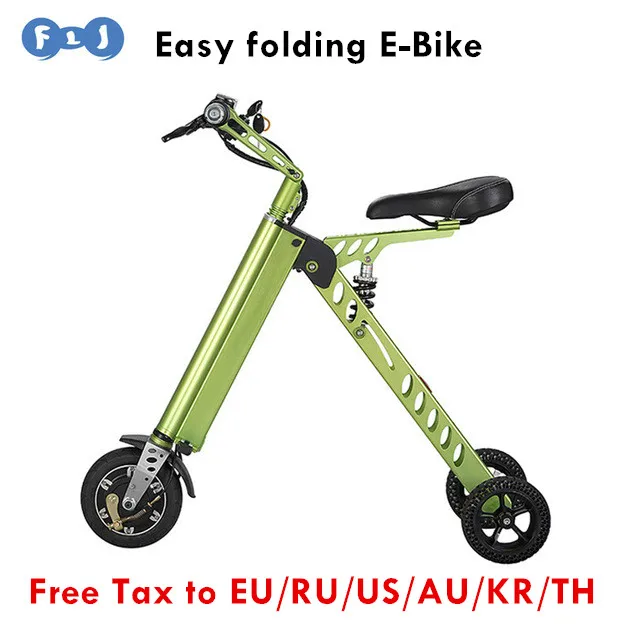 New 3 wheels Mini Foldable Electric Bicycle folding Electric Bike E