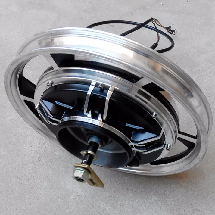 Perfect ZL MOTOR 16inch wheel motor  48V60V72V 500W brushless gearless motor  / speed and torque can make to order G-M003 0