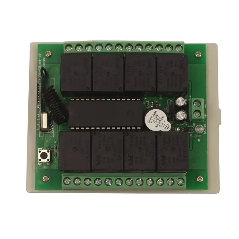 DC 12V 8 Channel Ralay Wireless RF Remote Control Switch Transmitter+Receiver-3