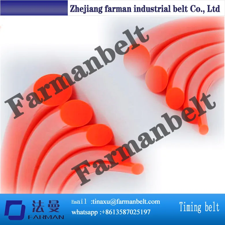 

high quality cord round Polyurethane(Pu) belt