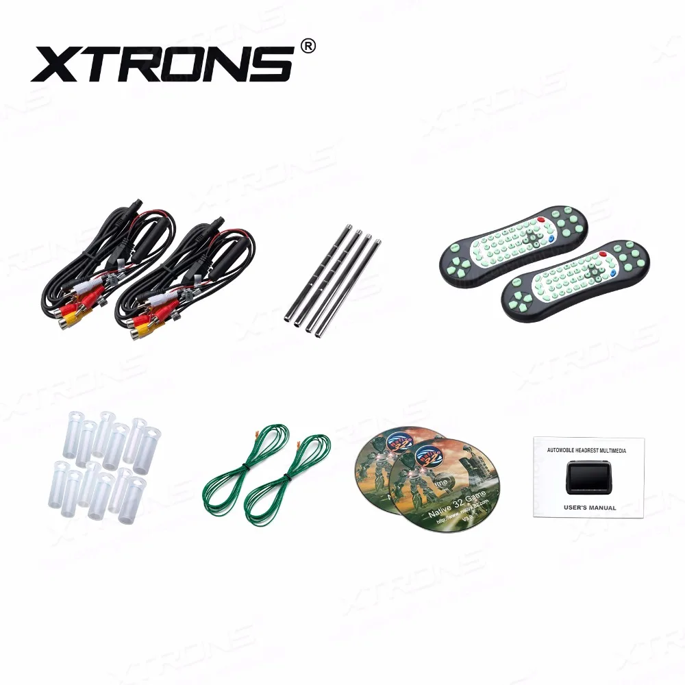 Монитор XTRONS 10 1 дюйма HD 1080P цифровой сенсорный экран с кожаной крышкой