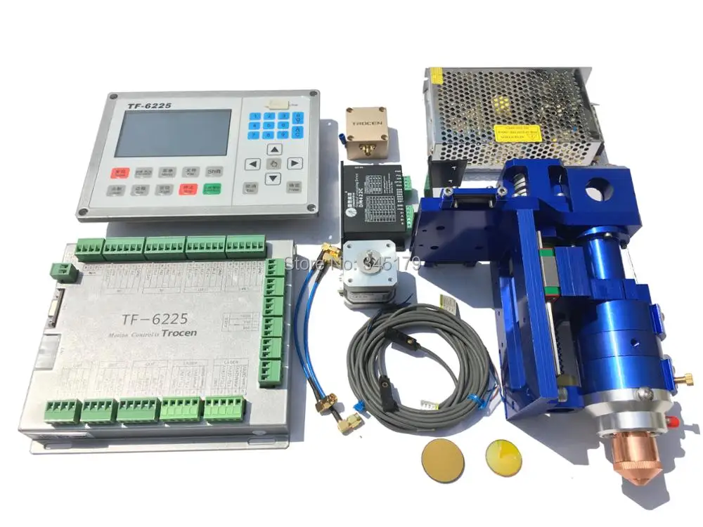

TF-6225 Automatic Focus Co2 Laser Metal And Non Metal Mixed Cut Controller ,Laser Cut Head , Motor Driver , Mirror And Lens