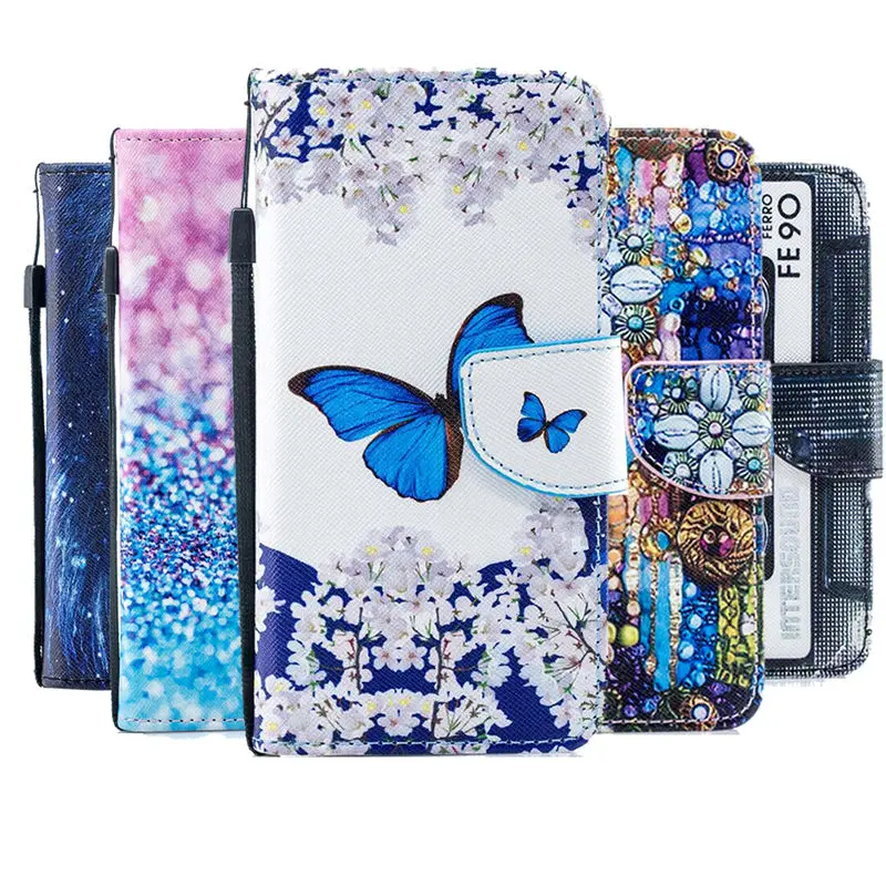 

Colorful Phone Case For Samsung Galaxy J5 2017 Case Flip J530F European 5.2" Wallet Leather Cover For Samsung J5 2017 Case Cover