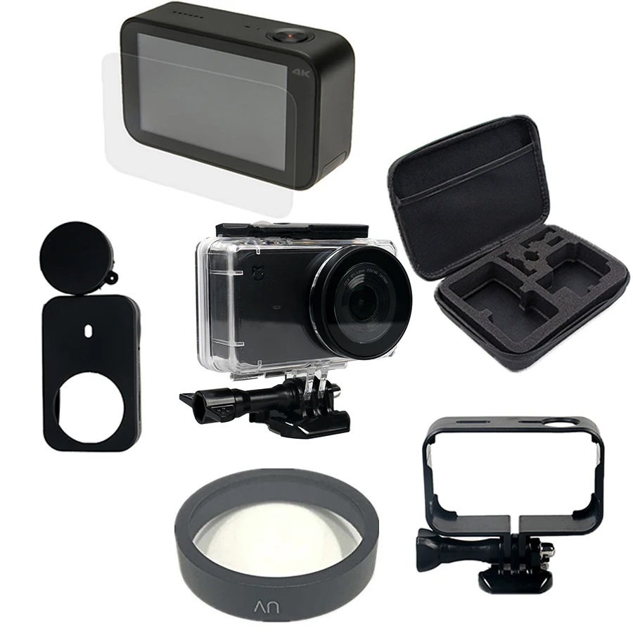 UV Filter Storage bag Waterproof Housing Case Frame Shell Cover Skin Case Cover Lens Cap