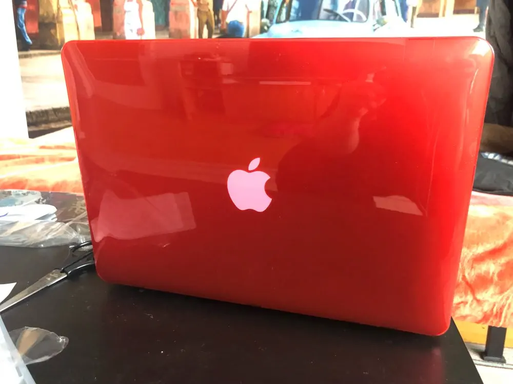 SYSTIMO Crystal case For Apple Macbook Air Pro Retina 11 13 15 with Touch Bar laptop bag for Macbook Air 13 Case
