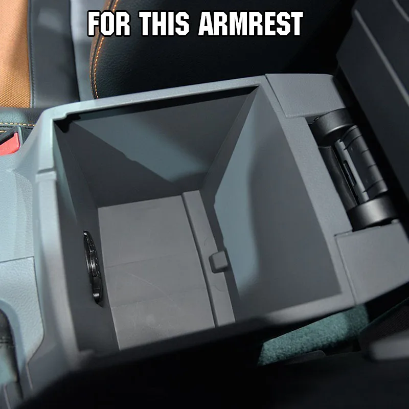 Автомобильный центральный подлокотник ящик для хранения для Ford Ranger консоль подлокотник держатель поддона поддон 2012