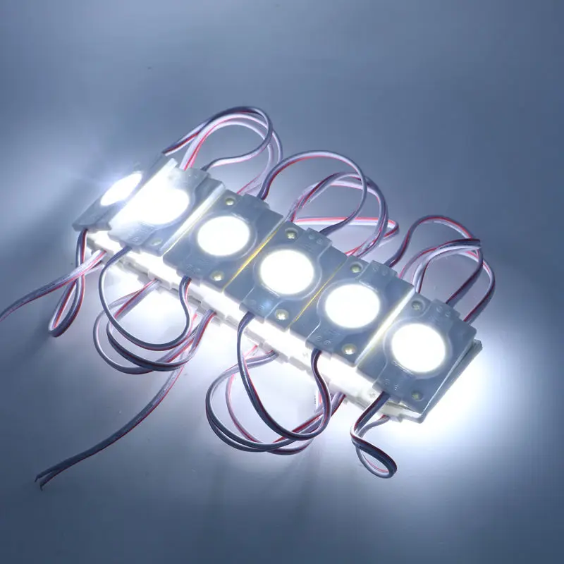 

50 pcs Super Bright Backlighting Led Modules Light DC12V 1.5W 1LEDs Light box Light 2835 Advertising light source