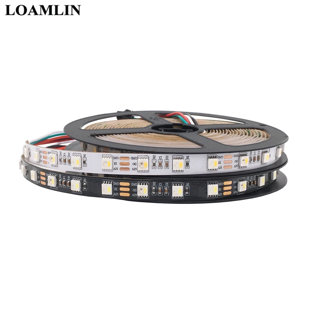  SK6812 5050SMD RGBW (Similair WS2812b) 4 in 1 DC12V Individuel Adressable Bande Led IP30/IP65/IP67  - 33032230164