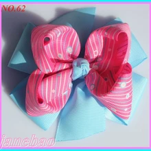 145 шт 4," Модный новейший большой слоистый бант волосы популярный бант для волос для девочек клипсы