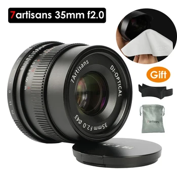 

7 artisans 35mm F2 Large Aperture Paraxial M-mount Lens for Leica Cameras M-M M240 M3 M5 M6 M7 M8 M9 M9P M10 Free Gift