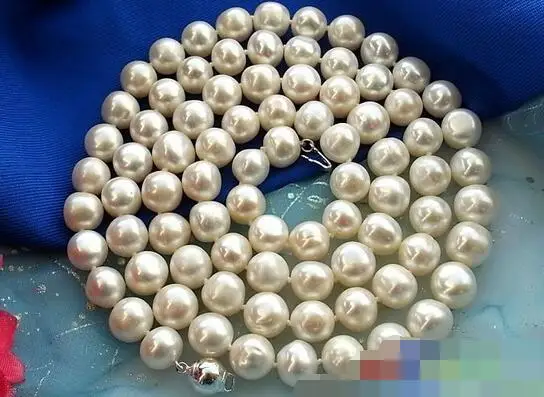 

3639 WHITE ROUND FW CULTURED PEARL NECKLACE