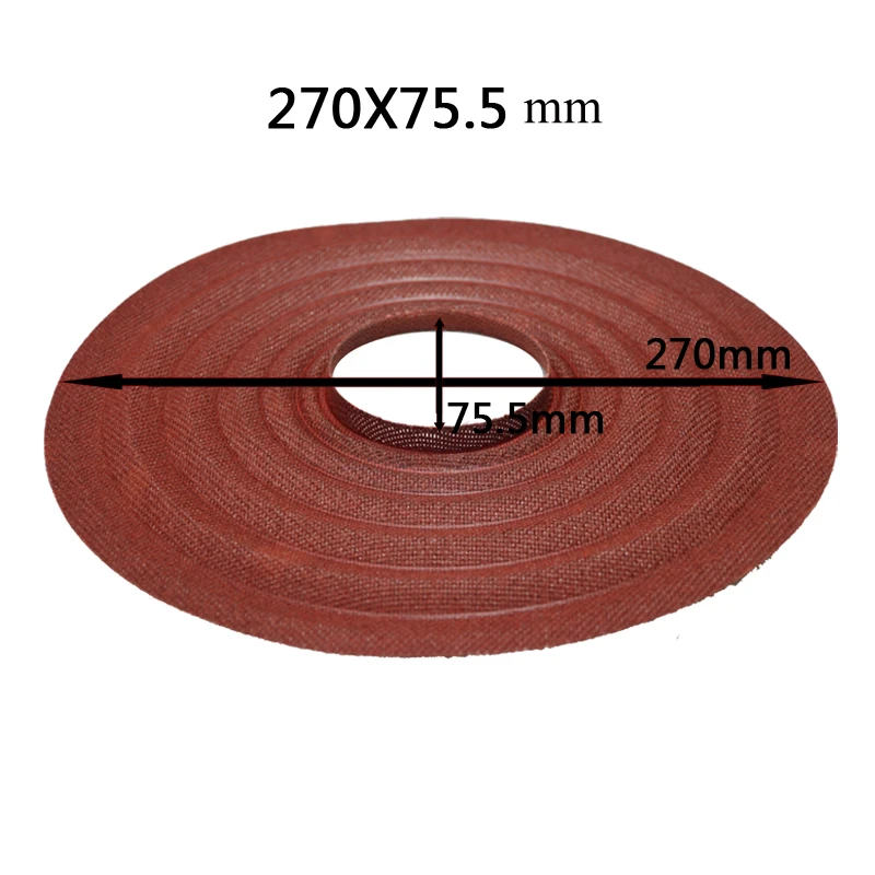 

2pcs/ lot Large 270mm Double Spider Cloth Damper Red DIY Spring Pad Woofer Subwoofer Speaker Repair Kit Accessory Free Shipping