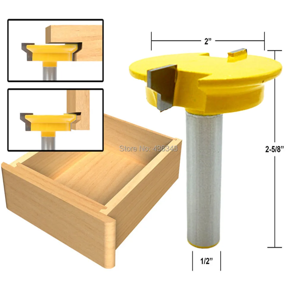 Drawer Front Joint Router Bit
