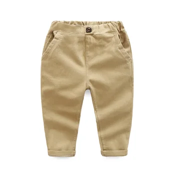 

Baby Boy Cotton Harem Pants teen Kid Casual Long Trouser Children Spring Clothing Toddler Boy Khaki Pants Promotion dropshipping