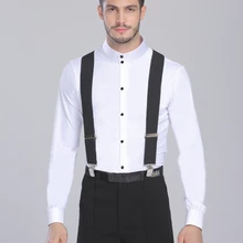 Осенне-зимняя мужская/Мужская рубашка для латинских танцев с длинными рукавами для румбы Samba Cha-cha, танцевальная одежда для взрослых, топы для латинских танцев