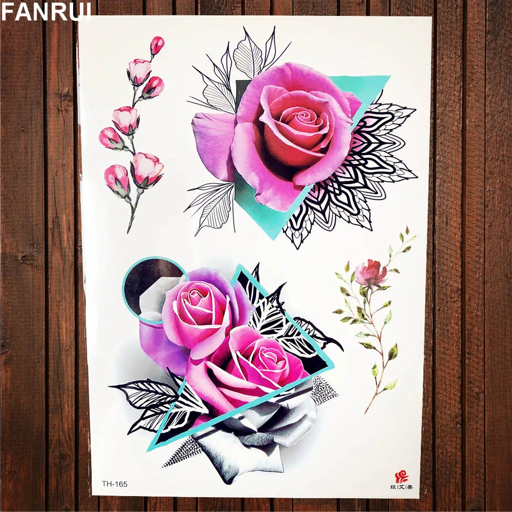 Сексуальная Женская имитация татуировки наклейки на тело руки ночной клуб