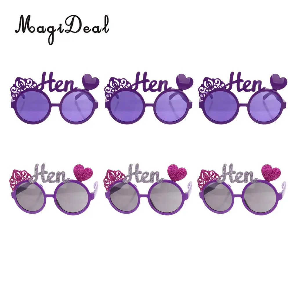 hen party novelty glasses