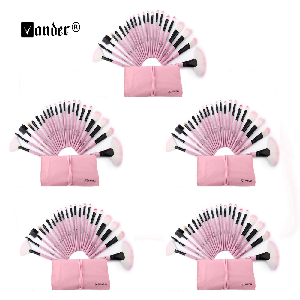 5 Sets 22 Pcs Makeup Brushes Tools Women Professional Tools Kit for Makeup Beginners Daily Make-up Kit + Bag Pinceaux Maquillage (25)