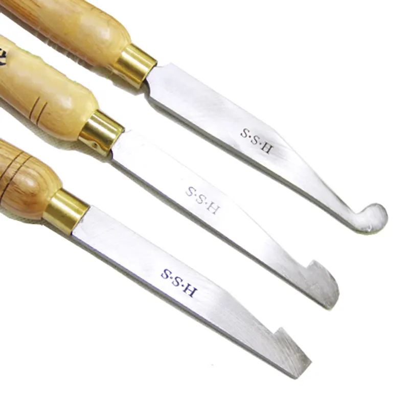 

Woodturning Cutting Scrapers Hollowing Tools Woodworking Chisel High-speed Steel Round & Square Head Scraper Wood Carving Tools