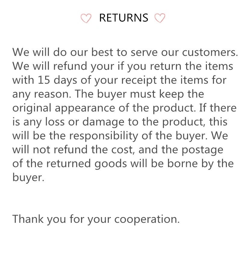 Returns