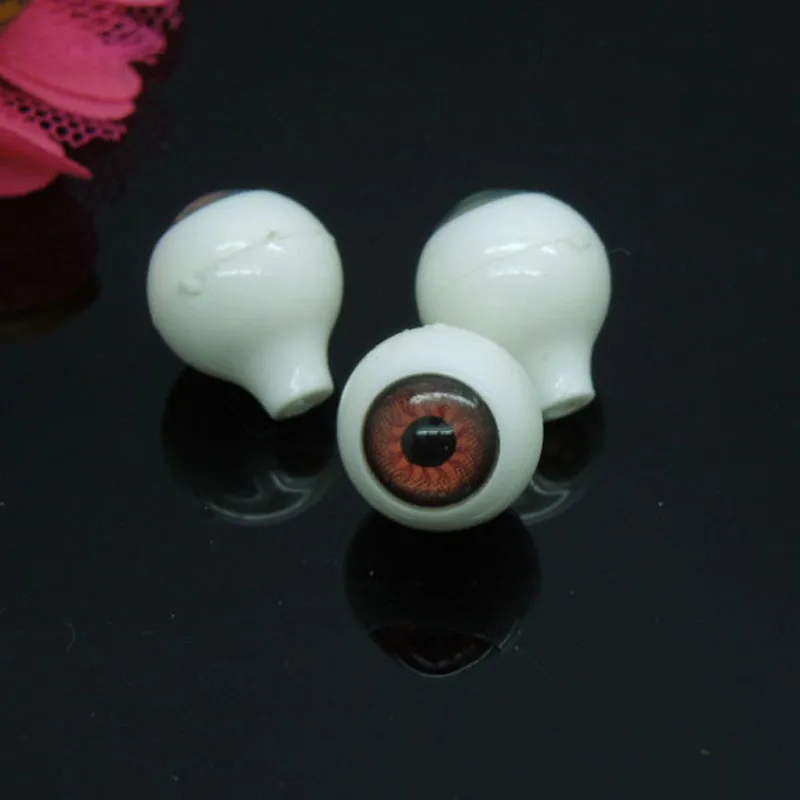 Free shipping 20Pcs(10pairs) Acrylic Plastic Doll Eyes BJD EYES, Doll Dollfie Eyes Eyeballs