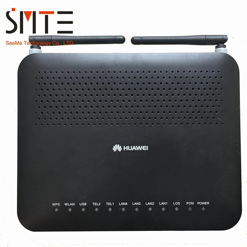 4GE and 2 voice port,WIFI,English Second hand Huawei HG8245 Gpon ONT ONU