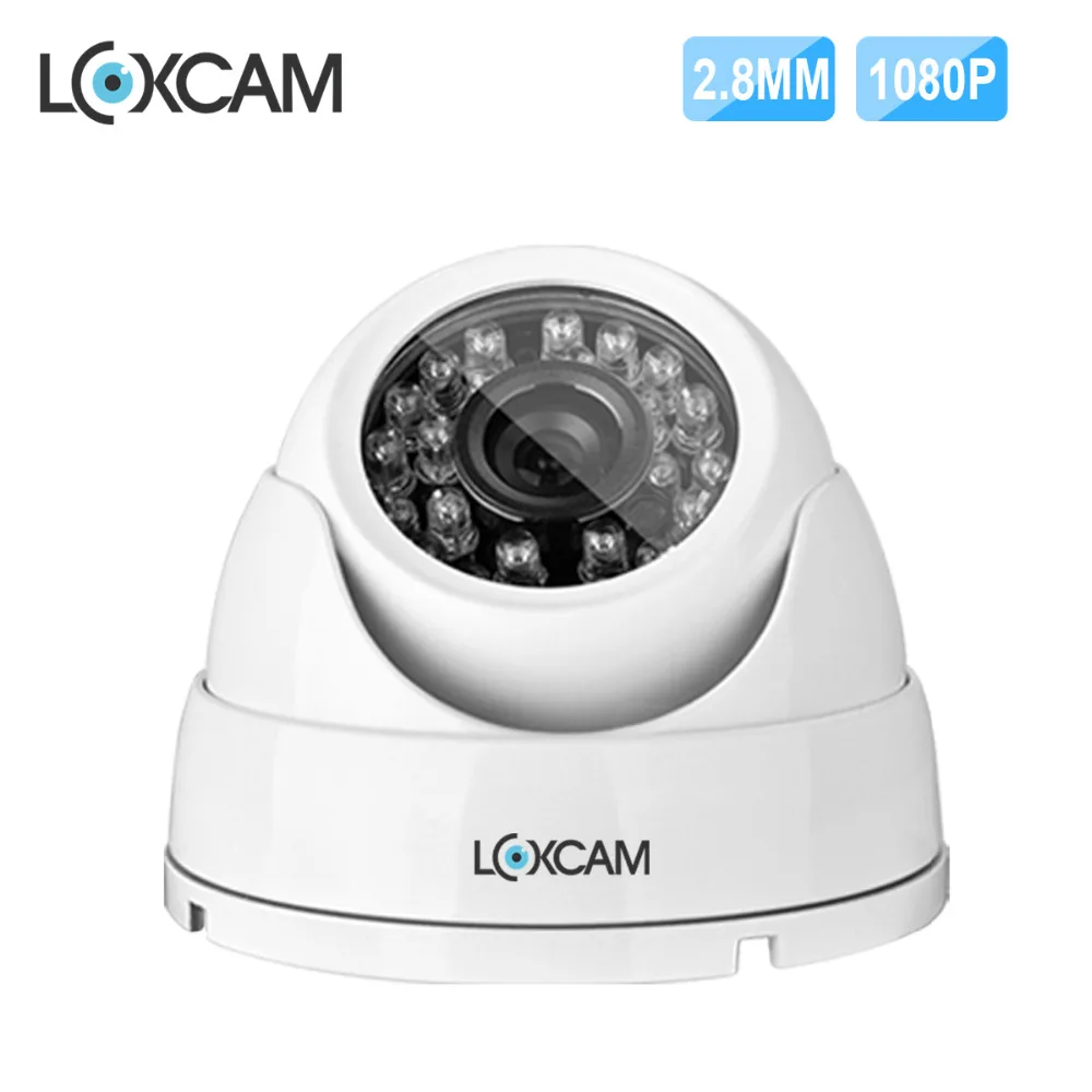 LOXCAM AHD камера CCTV Full HD 1080P 2MP видео безопасности Крытый Купол 1080p ночного