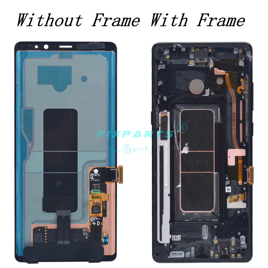 - 100 Tested For 63 SAMSUNG GALAXY Note 8 LCD Note8 Display Touch Screen Digitizer Assembly Replacement For SAMSUNG Note 8 LCD