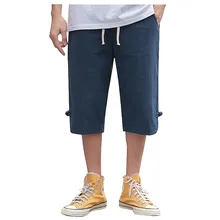 Новая мужская летняя новая стильная камуфляжная форма для отдыха модные брюки с несколькими карманами короткие мужские трусы#30