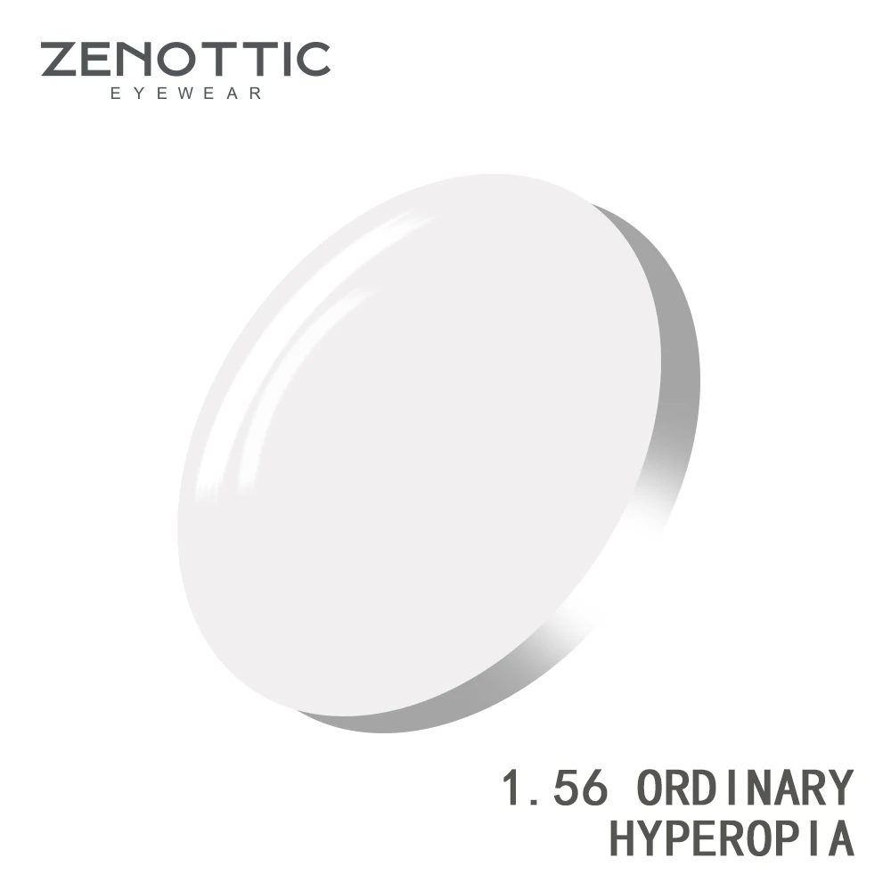 

ZENOTTIC Prescription Ordinary Lenses 1.56 1.61 1.67 1.74 (+12.00~-12.00) Hyperopia Myopia Presbyopia Optical Lenses