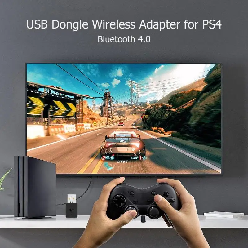 Usb-адаптер для PS4 3,5 мм Bluetooth 4,0 и EDR USB-адаптер Стабильная производительность для Bluetooth гарнитуры