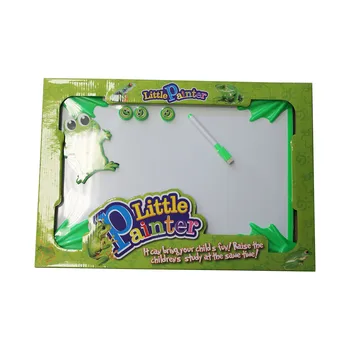 

Whiteboard child with pen and magnets