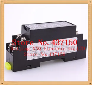 

DIN rail PT100 CU50 temperature transmitter signal isolator module signal converter 4-20mA into 0-10V 0-5V