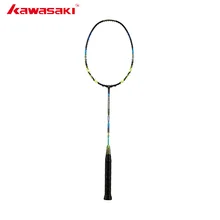 2019 Kawasaki 24 T High Rigidity Carbon Fiber Badminton Racket High Tension G5 Tennis Racket With Free Gift