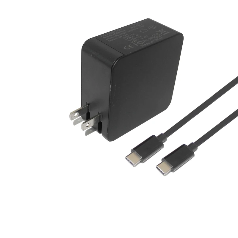 US Plug 65W USB C Adapter Charger