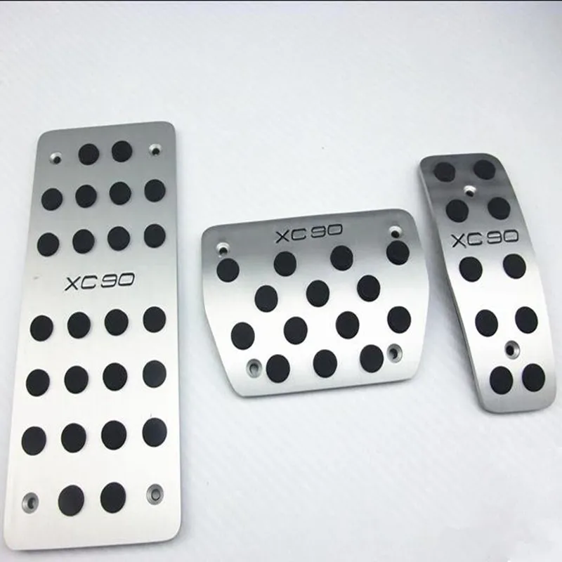 

Car Accessories for VOLVO XC90 Fuel Brake Foot Rest Automatic pedal boards not slip accelerator pedal brake on shoes car styling
