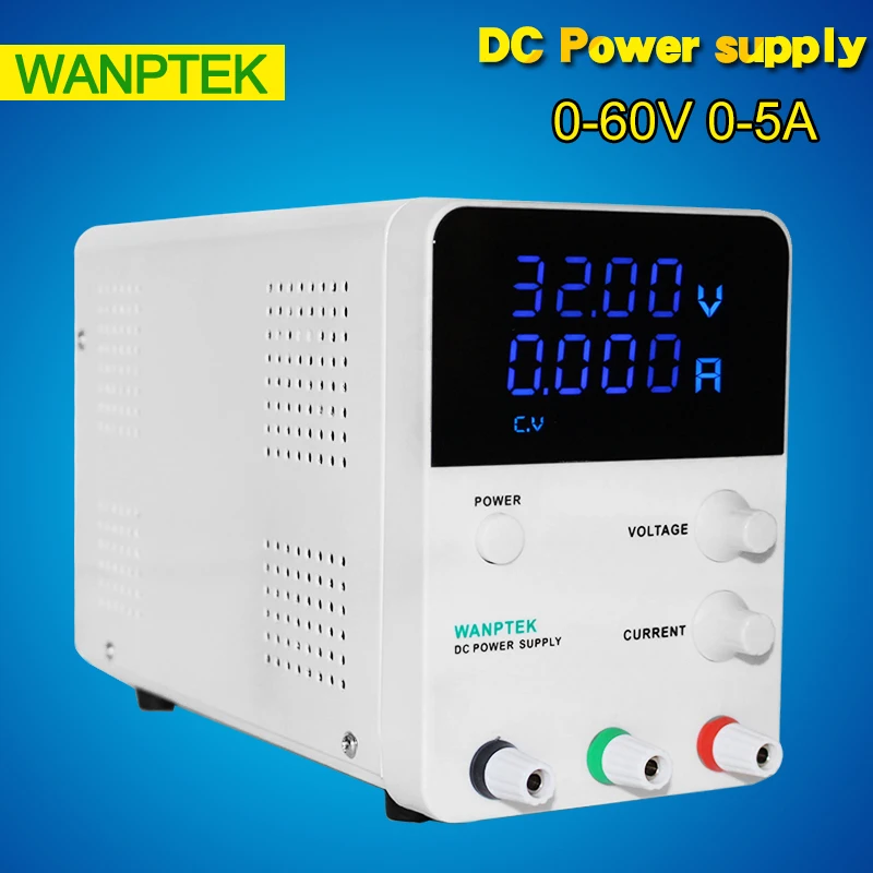 

0.01V 0.001A 220V 60V 5A Wholesale Updated precision Single phase adjustable SMPS Digital voltage regulator DC Power Supply