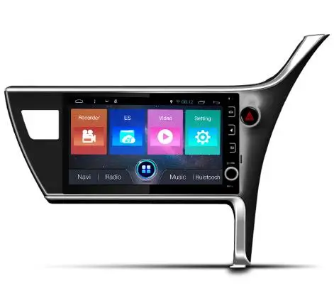 

10.1" Octa Core Android 9.0 Car GPS radio Navigation for Toyota Corolla 2017-2018 right hand drive with 4G/Wifi, DVR OBD 1080P