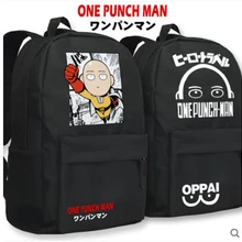 Один удар человек Косплэй рюкзак Сайтама мультфильм световой сумка аниме Оксфорд школьный
