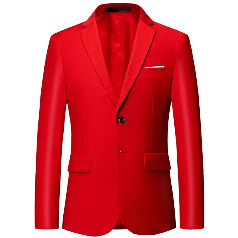 OSCN7 Solid Blazer Men Two Button Slim Fit Casual Business Mens Blazer Jackets Plus Size Fashion Blazers 533B OSCN7 Solid Blazer Men Two Button Slim Fit Casual Business Mens Blazer Jackets Plus Size Fashion Blazers 533B