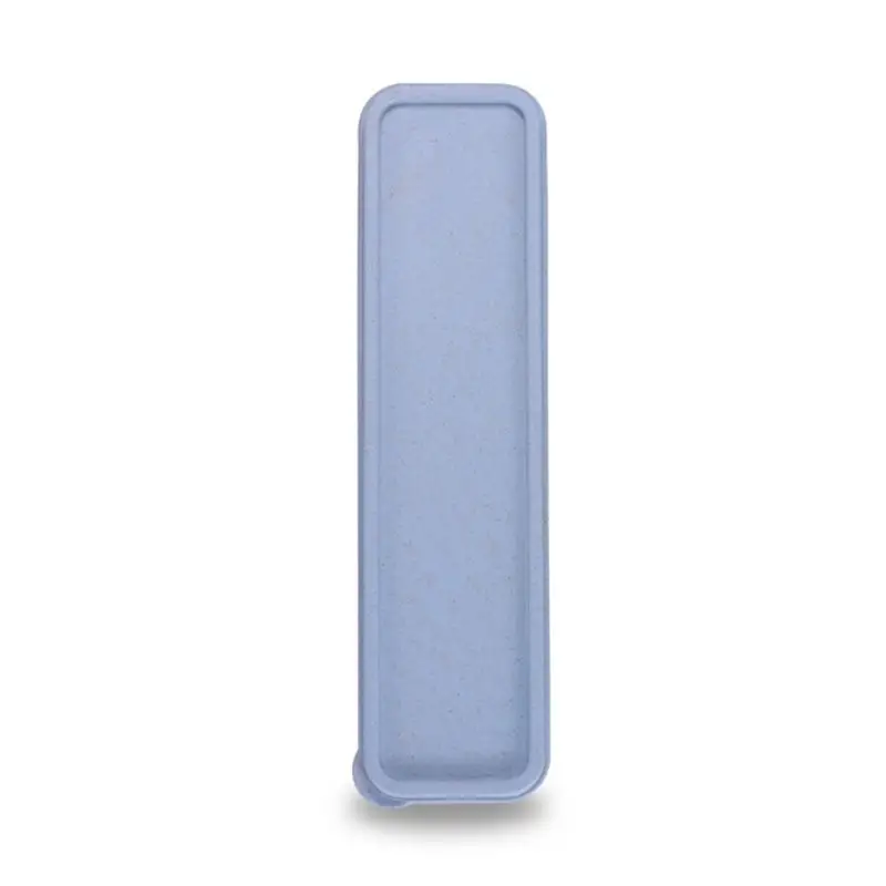 

Portable Tableware Storage Box Eco-Friendly Wheat Straw Cutlery Picnic Chopstick Spoon Container Kitchen Utensil Pencil Case