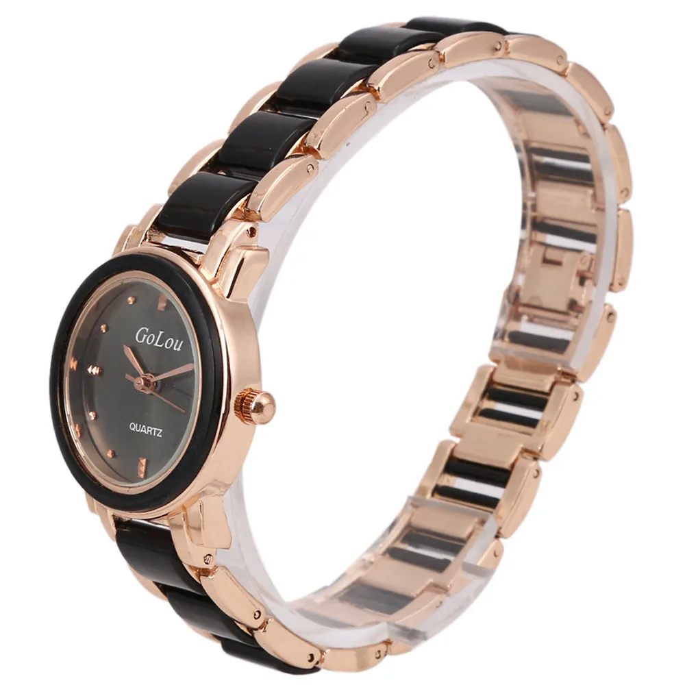 

ladies watces Watch Bracelet Wrist Quartz Women Fashion Analog Dial Ceramic Stainless Steel saat bayan kol saati