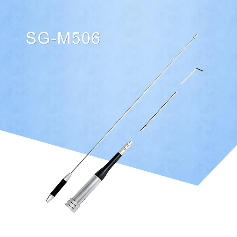 SG-M506 UHF/VHF двухсегментная Автомобильная Радио Антенна рассада 65 см с высоким коэффициентом усиления рация антенна