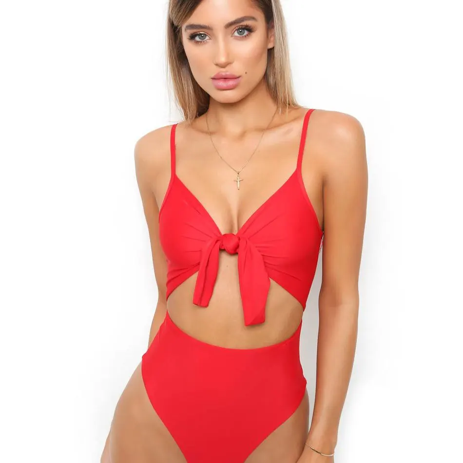 

2018 New Sexy Bodysuit Women Swimming Beach Wear Bathing Suit Swimsuit Swimwear Femme Biquinis One Piece Suits