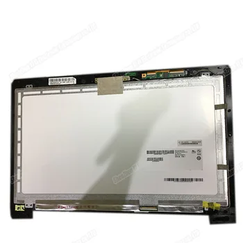 

For Asus S500 S500CA For VIVOBOOK LCD Touch Screen Panel Digitizer Glass Lens Repair Parts Replacement + with frame TCP15F81