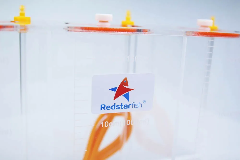 Красная морская звезда дозирующий насос весы ведро для хранения жидкости со шкалой 1.5L/2.5L/4.5L литров Высокое качество акриловый риф
