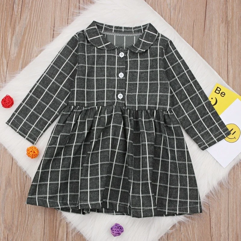 

Long Sleeve Baby Girls Dress For Girl 0 2T Newborn Toddler Dresses Kids Casual Clothes Vestido Infantil 24M